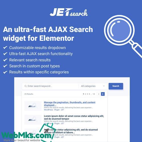 JetSearch For Elementor