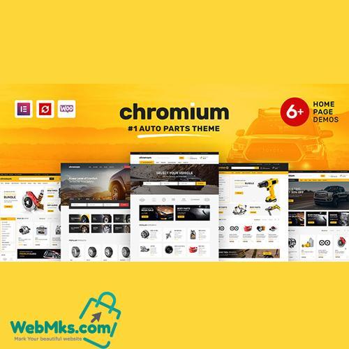 Chromium – Auto Parts Shop WordPress WooCommerce Theme