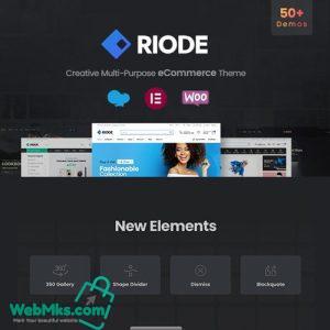 Riode | Multi-Purpose WooCommerce Theme