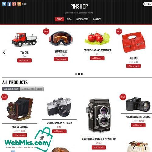 Themify Pinshop WooCommerce Theme
