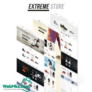 Extreme | Sports Clothing & Equipment Store WordPress Theme