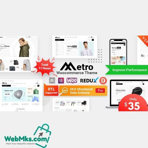 Metro – Minimal WooCommerce WordPress Theme