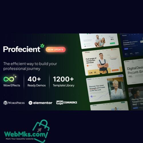 Profecient – Multipurpose Elementor Business & WooCommerce WordPress Theme
