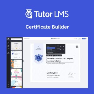 utor LMS Pro – Certificate Builder